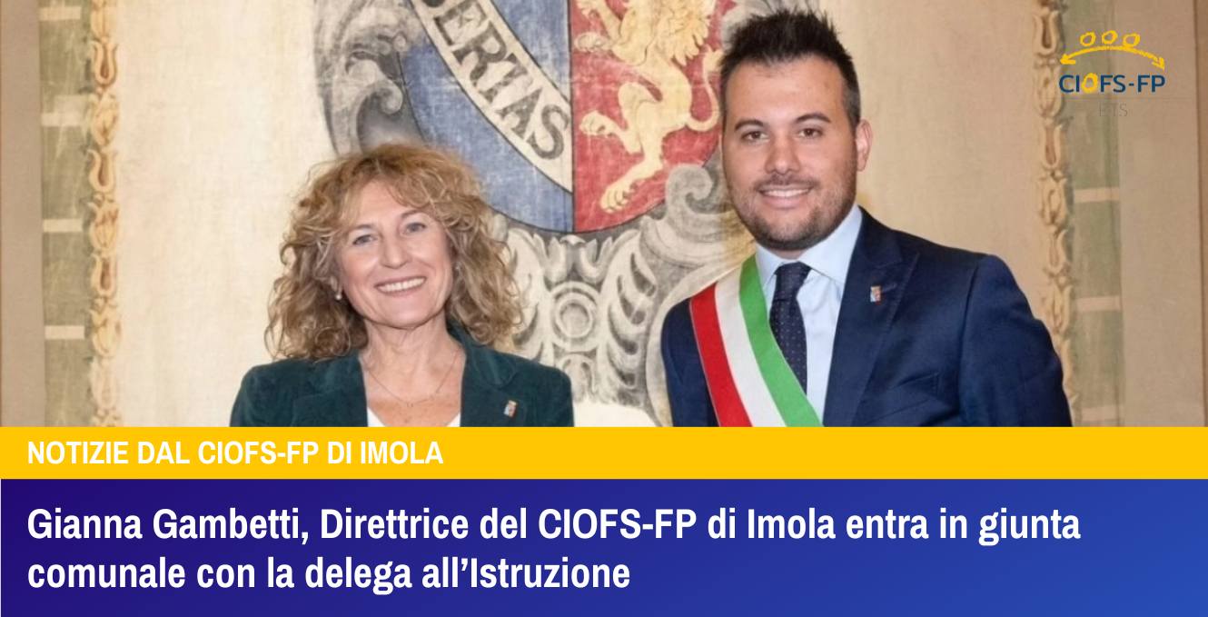 Gianna Gambetti, Direttrice del CIOFS-FP di Imola entra in giunta comunale con la delega all’Istruzione